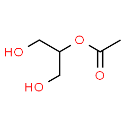 ChemSpider 2D Image | GLYCERYL 2-ACETATE | C5H10O4