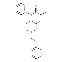 ChemSpider 2D Image | 3-Methylfentanyl | C23H30N2O