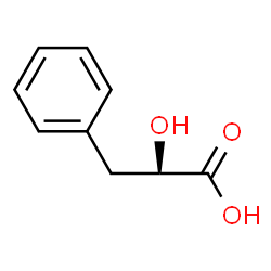 ChemSpider 2D Image | D-3-phenyllactic acid | C9H10O3