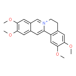 ChemSpider 2D Image | pseudopalmatine | C21H22NO4