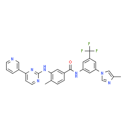 ChemSpider 2D Image | Nilotinib | C28H22F3N7O