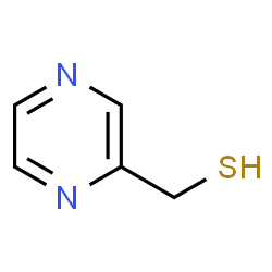 ChemSpider 2D Image | Pyrazinemethanethiol | C5H6N2S