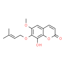 ChemSpider 2D Image | Capensine | C15H16O5