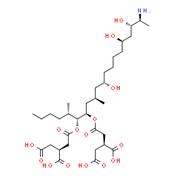 ChemSpider 2D Image | Fumonisin B1 | C34H59NO15