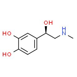 ChemSpider 2D Image | Epinephrine | C9H13NO3