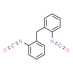 ChemSpider 2D Image | 2,2'-Methylenediphenyl diisocyanate | C15H10N2O2