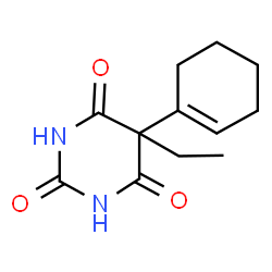 ChemSpider 2D Image | cyclobarbital | C12H16N2O3