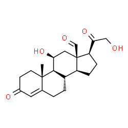 ChemSpider 2D Image | (+)-aldosterone | C21H28O5