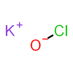 ChemSpider 2D Image | POTASSIUM HYPOCHLORITE | ClKO