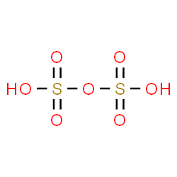 ChemSpider 2D Image | Disulfuric acid | H2O7S2