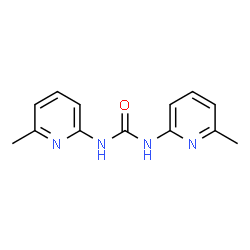 ChemSpider 2D Image | 1,3-Bis(6-methyl-2-pyridinyl)urea | C13H14N4O