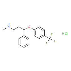 ChemSpider 2D Image | Fluoxetine Hydrochloride | C17H19ClF3NO
