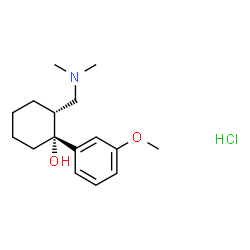 ChemSpider 2D Image | Tramadol hydrochloride | C16H26ClNO2