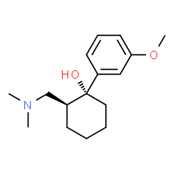 ChemSpider 2D Image | trans-tramadol | C16H25NO2
