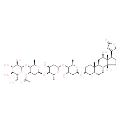 ChemSpider 2D Image | Lanatoside C | C49H76O20