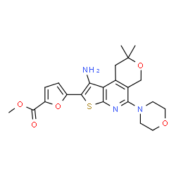 ChemSpider 2D Image | LSM-16947 | C22H25N3O5S