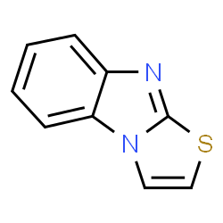 ChemSpider 2D Image | [1,3]Thiazolo[3,2-a]benzimidazole | C9H6N2S