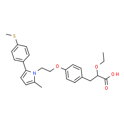 ChemSpider 2D Image | Saroglitazar | C25H29NO4S