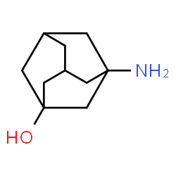 ChemSpider 2D Image | 3-Amino-1-adamantanol | C10H17NO