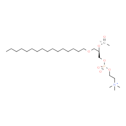 ChemSpider 2D Image | (2R)-2-[(1-~14~C)Ethanoyloxy]-3-(hexadecyloxy)propyl 2-(trimethylammonio)ethyl phosphate | C2514CH54NO7P