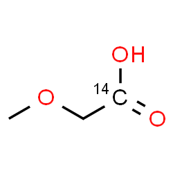 ChemSpider 2D Image | Methoxy(1-~14~C)acetic acid | C214CH6O3