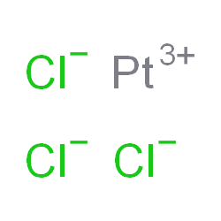 ChemSpider 2D Image | platinum(3+);trichloride | Cl3Pt