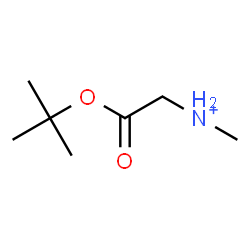 ChemSpider 2D Image | N-Methyl-2-[(2-methyl-2-propanyl)oxy]-2-oxoethanaminium | C7H16NO2