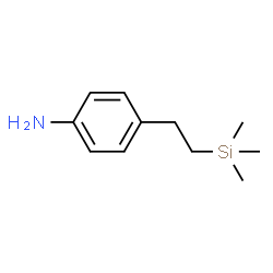 ChemSpider 2D Image | 4-[2-(Trimethylsilyl)ethyl]aniline | C11H19NSi
