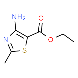 ChemSpider 2D Image | Ethyl 4-amino-2-methylthiazole-5-carboxylate | C7H10N2O2S