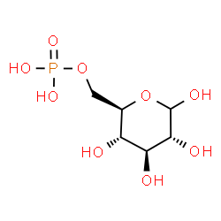 ChemSpider 2D Image | D-Glucopyranose 6-phosphate | C6H13O9P