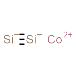 ChemSpider 2D Image | cobaltous;silanidylidynesilanide | CoSi2
