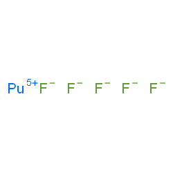 ChemSpider 2D Image | Plutonium(5+) pentafluoride | F5Pu