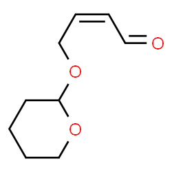 ChemSpider 2D Image | (2Z)-4-(Tetrahydro-2H-pyran-2-yloxy)-2-butenal | C9H14O3
