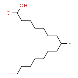 ChemSpider 2D Image | 8-Fluorohexadecanoic acid | C16H31FO2