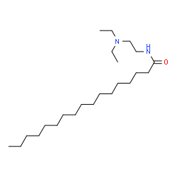 ChemSpider 2D Image | N-[2-(Diethylamino)ethyl]heptadecanamide | C23H48N2O