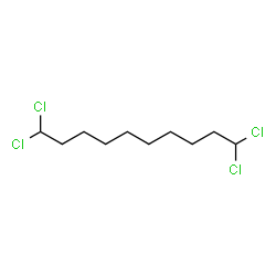 ChemSpider 2D Image | 1,1,10,10-Tetrachlorodecane | C10H18Cl4