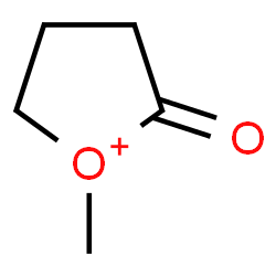 ChemSpider 2D Image | 1-Methyl-2-oxotetrahydrofuranium | C5H9O2