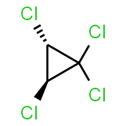 ChemSpider 2D Image | (2S,3S)-1,1,2,3-Tetrachlorocyclopropane | C3H2Cl4
