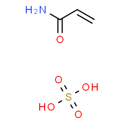ChemSpider 2D Image | Acrylamide sulfate (1:1) | C3H7NO5S