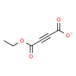 ChemSpider 2D Image | 4-Ethoxy-4-oxo-2-butynoate | C6H5O4