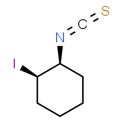 ChemSpider 2D Image | (1R,2S)-1-Iodo-2-isothiocyanatocyclohexane | C7H10INS