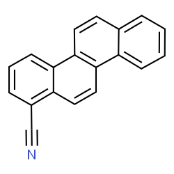 ChemSpider 2D Image | 1-Chrysenecarbonitrile | C19H11N