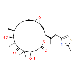 ChemSpider 2D Image | Epothilone A | C26H39NO6S