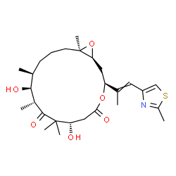 ChemSpider 2D Image | Epothilone B | C27H41NO6S