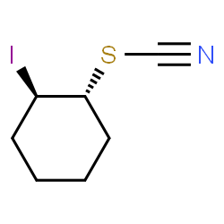 ChemSpider 2D Image | (1R,2R)-2-Iodocyclohexyl thiocyanate | C7H10INS