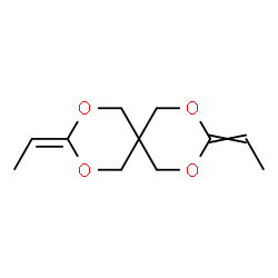 ChemSpider 2D Image | 3,9-Diethylidene-2,4,8,10-tetraoxaspiro[5.5]undecane | C11H16O4