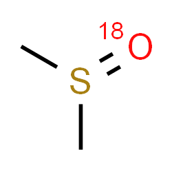 ChemSpider 2D Image | [Methyl(~18~O)sulfinyl]methane | C2H618OS
