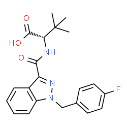 ChemSpider 2D Image | MDMB-FUBINACA metabolite M1 | C21H22FN3O3