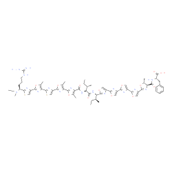 ChemSpider 2D Image | Plantazolicin | C63H69N17O13S2