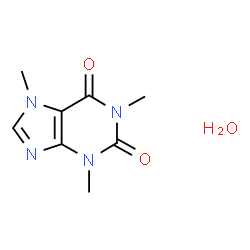 ChemSpider 2D Image | caffeine hydrate | C8H12N4O3
